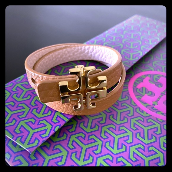 Tory Burch Jewelry - Tory Burch Bracelet, Split T Reversible Wrap